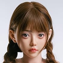 Amazon.co.jp: フィギュア ヘッド単体 等身大 シリコン製 頭部